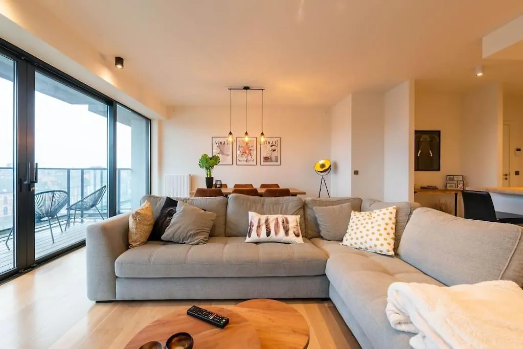 Casa Matti Modern Apartment With Canal View And Terrace Gent